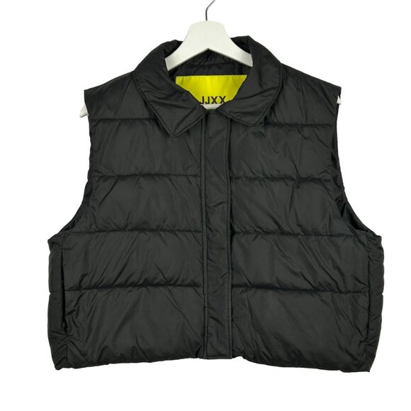 JJXX Padded Vest Large Black‎ - Picture 1 of 14